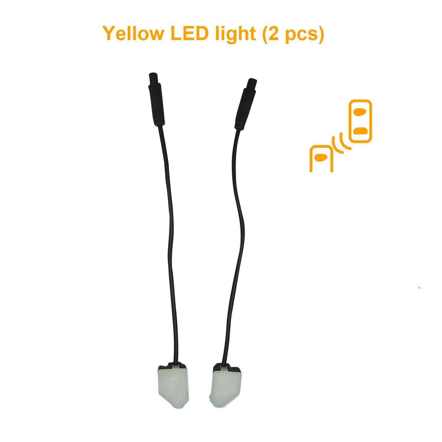 

2 шт. BSD линза свет автомобильная система мониторинга слепых зон сигнализация радар безопасности вождение ультразвуковой датчик расстояние помощь инструмент смены полосы движения 2pcs/set жёлтый