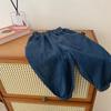 Tong Chenchen Boys' Ice Silk Jeans - Breathable Tencel Mosquito Pants for Summer