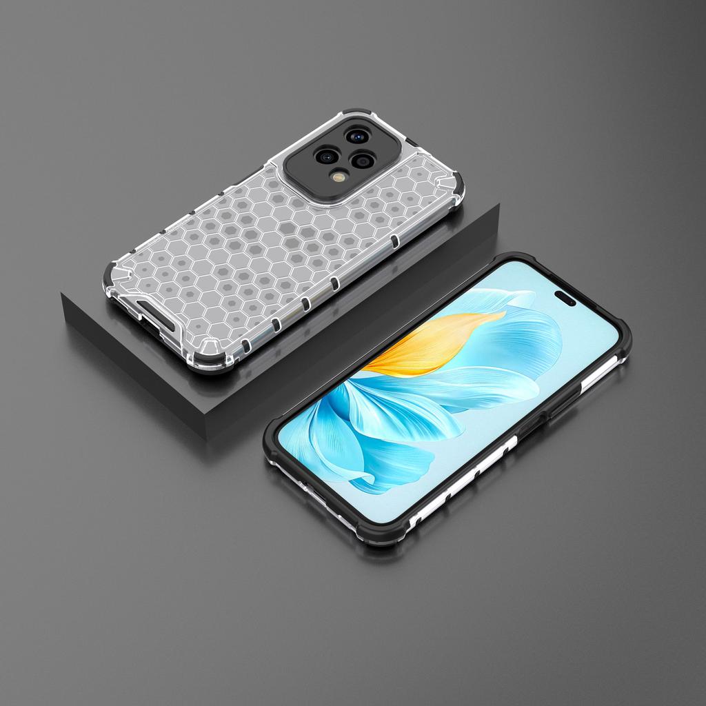 For Honor 200 Lite Case Drop Protection Honeycomb PC+TPU Phone Cover