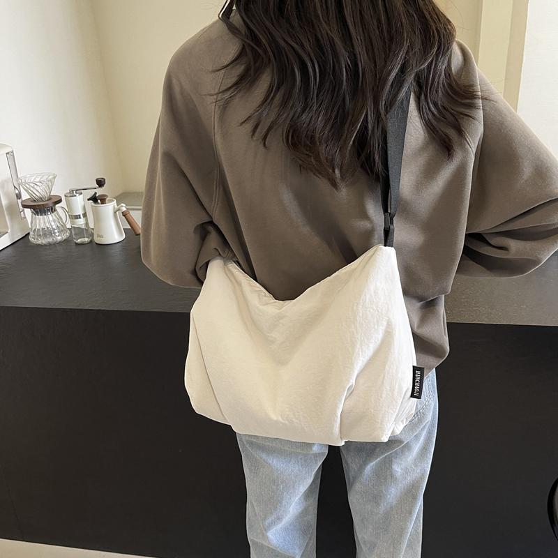 Τσάντα Ώμου Μονόχρωμη Μεγάλης Χωρητικότητας Τσάντα Χιαστί Γυναικεία Τσάντα Μασχάλης