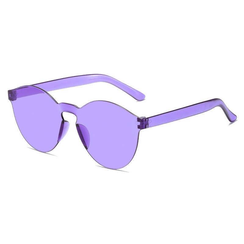 Fashionable New Trend Tiktok Sunglasses Female Travel Disco Funny Anti Ultraviolet Net Red Sunshade Glasses For Male