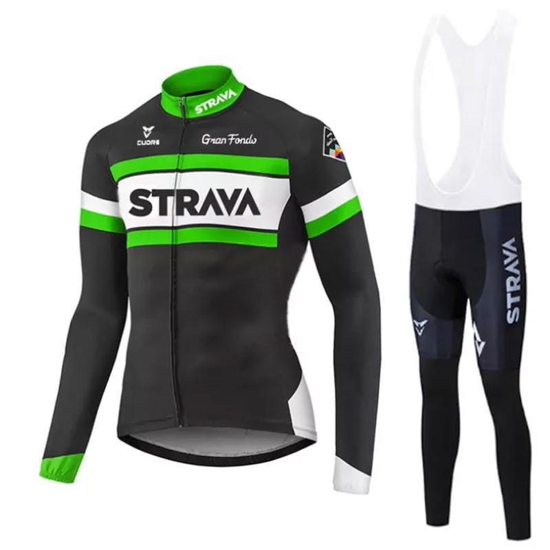 Men Women Cycling Jersey Pants Set Long Sleeve Breathable Riding Outfit Road Mountain Bike Use