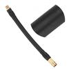 Black Color Air Pump Tube Copper Rubber Inflator Hose Adapter for Xiaomi Electric Inflator