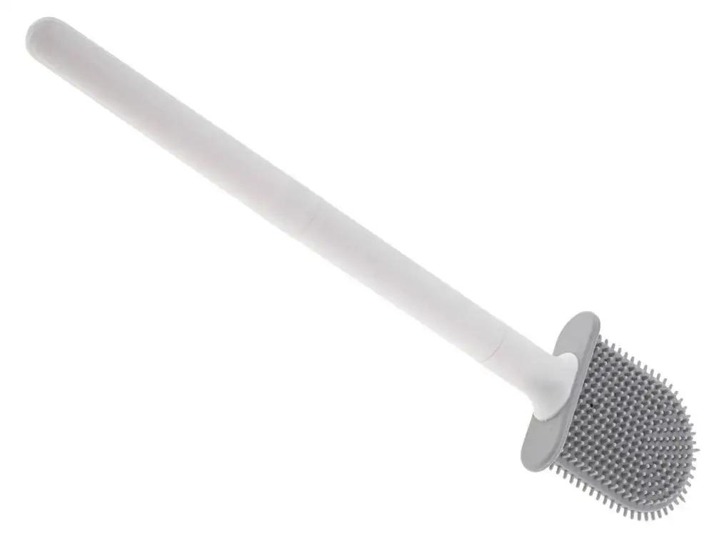 Silicone Toilet Brush For The Bathroom, Antibacterial, Freestanding