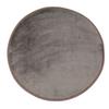 Living Room Rug Round Extra-soft Taupe Diam.70
