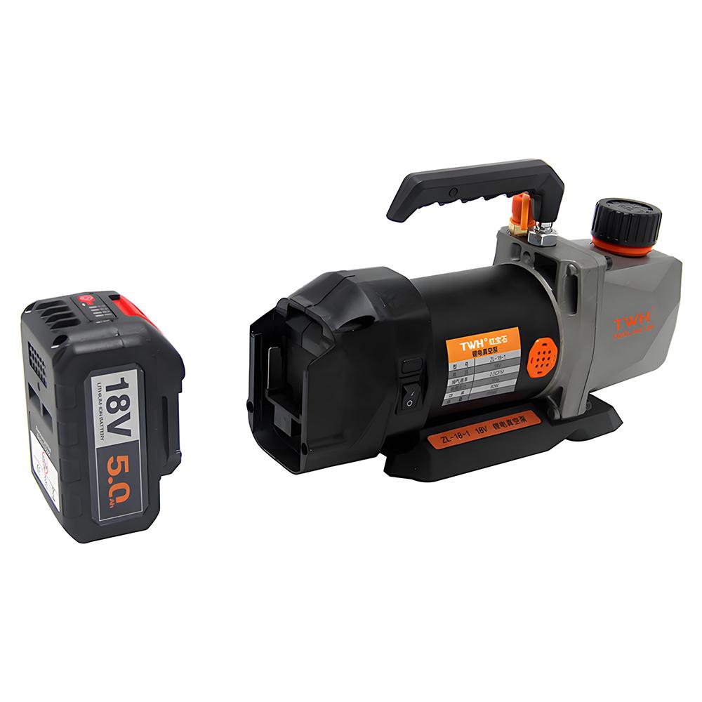 Handheld Lithium Battery Vacuum Pump Auto Refrigeration Repair Tool Vacuum Pump Rechargeable Portable Refrigerant Vacuum Pump