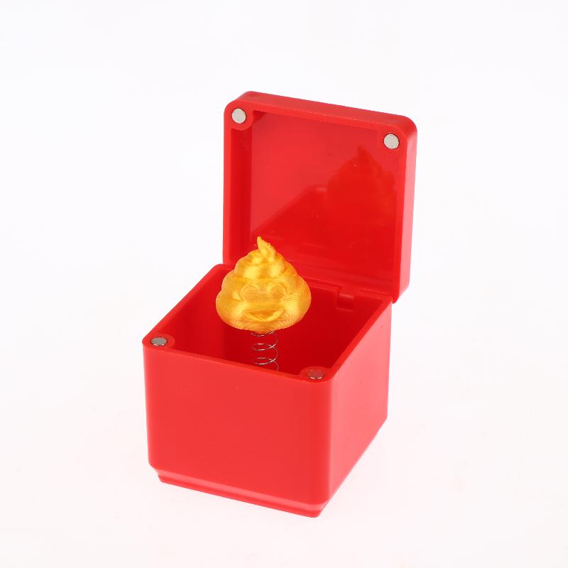 Christmas Surprise Box Prank Middle Finger Gift Box Prank Toys Creative Desk Pop Up Surprise Present Case Xmas Gifts