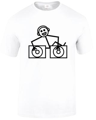 DJ Club Dance Unisex T-Shirt Rave Music House Cool Funny Hooj Choons Tunes Top