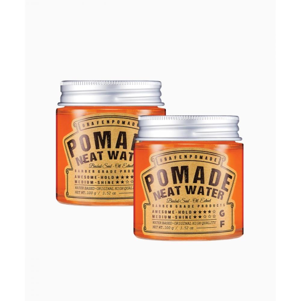 Grafen [2 Pack] Knitted Water Pomade 100g NONE