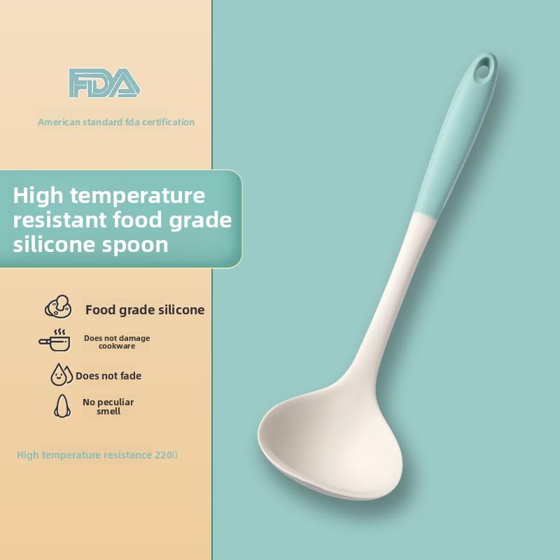 All-in-one silicone spatula, food-grade, high-temperature resistant oil brush, egg beater, home baking tool set