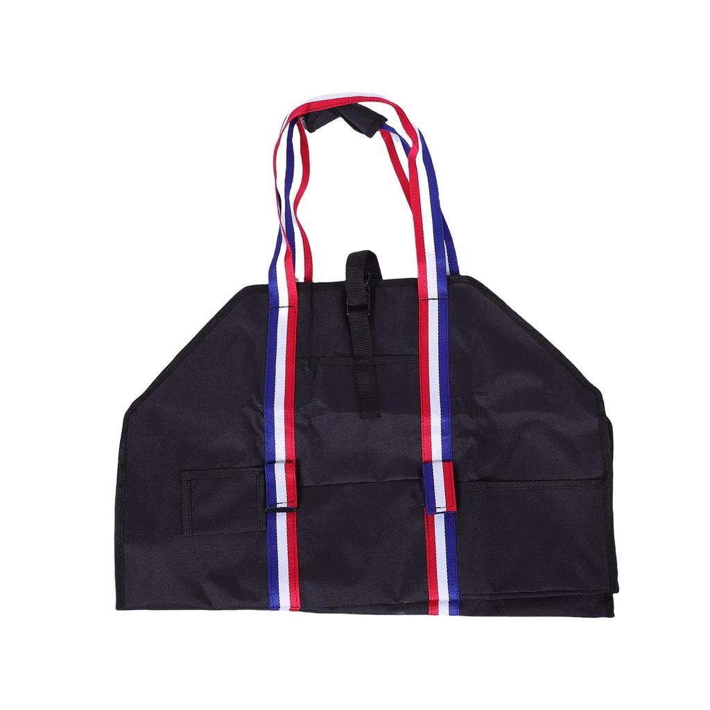 Brennholztrage Tasche Große Holztrage Haltertasche mit Griffen Axt Tragedesign für Drinnen Draußen Camping 600D