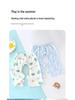 Baby Cotton Cartoon Open-Crotch Pants for Potty Training - Cool & Cute Summer Style for Infants & Toddlers