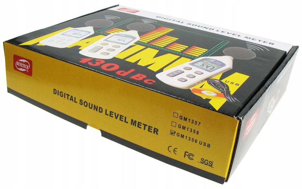 SONOMETER SOUND METER DECIBEL METER USB PC