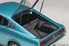 AUTOart 1/18 Scale Toyota Celica Liftback 2000GT (RA25) 1973 Turquoise Blue Metallic Finished Model