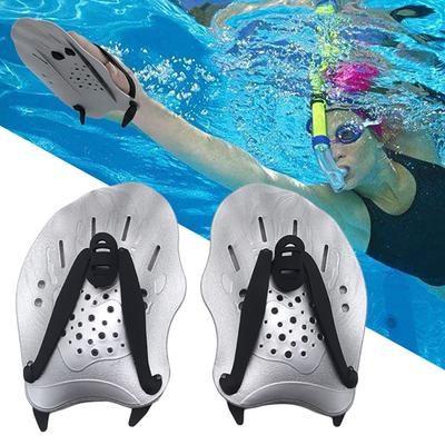 1 Paar Schwimmhandschuhe mit Schwimmhäuten, ergonomisches Design, leicht, leuchtende Farben, verstellbare Schwimmhäute für Männer, Frauen und Kinder