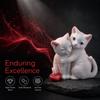 Stable Outer Coating Finish Resin Cat Figurine for Garden and Shelf