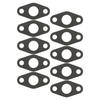 10PCS Turbo Oil Drain Return Gasket Excellent Sealing Paper High Toughness for T3 T4 Turbocharger
