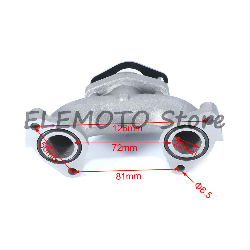 Motorcycle Accessories Carburetter Manifold Intake Pipe Connector Glue Honda CM125 250 CBT125 250 CA250 DD250 CMX250 CMX250C
