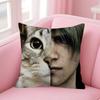Handsome Leon Game Kennedy Cushion Cover Inches Farmhouse Decor Home Throw Pillow Covers For Couch Decorations