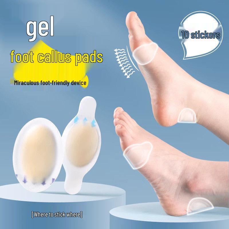 Women's Transparent Anti-Slip Heel Grips - Cushion Pads for High Heels