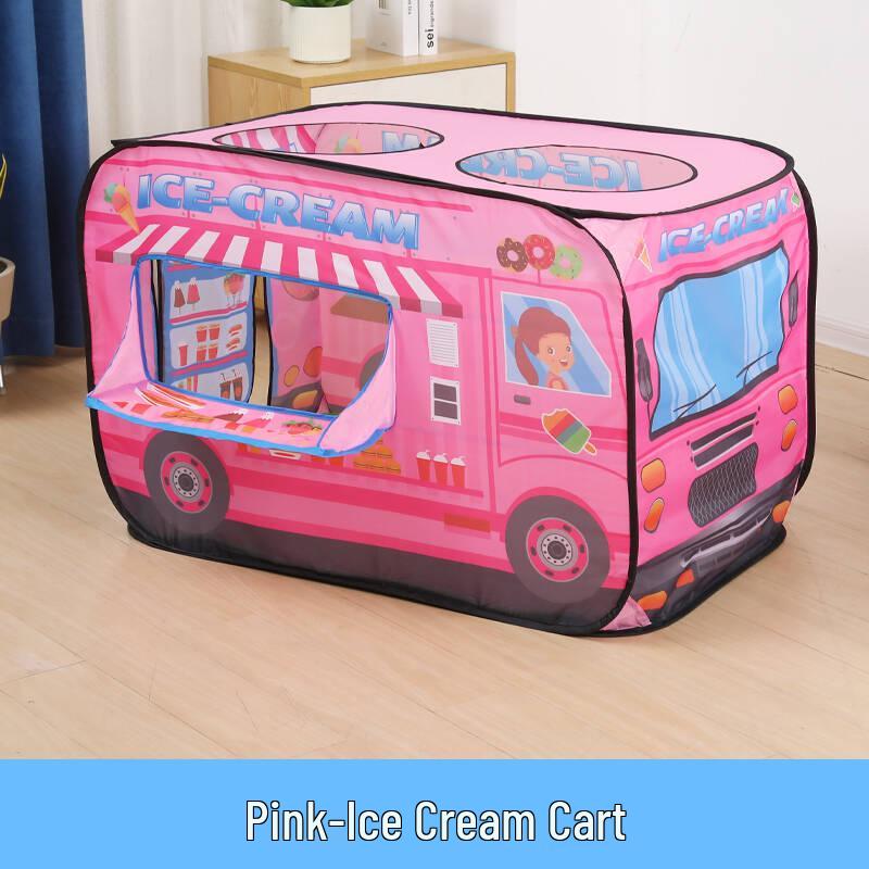 Kids' Indoor Car Tent Playhouse - Foldable Baby Pool & Play Space