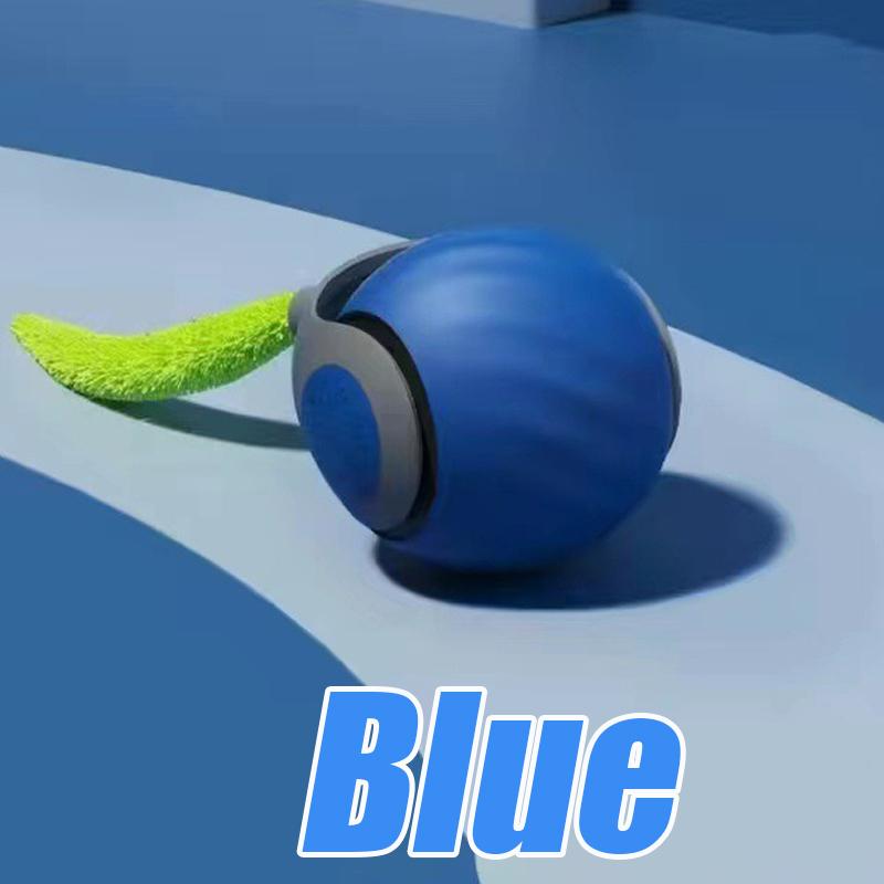 Interactive Cat Toys Ball Auto Electric Rolling Ball Toys for Cat Kitty Pet Smart Automatic Training USB Rechargeable Cat Toy