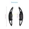 Carbon Fiber Look Steering Wheel Paddle Shift Extension For Acura MDX ILX RDX TLX RLX TL 2022 2021 2020 2019 2018 2017 2016 2015