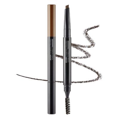 Fmgt Designing Eyebrow Auto Pencil 0.3g, 05 Dark Brown, 1 Pcs