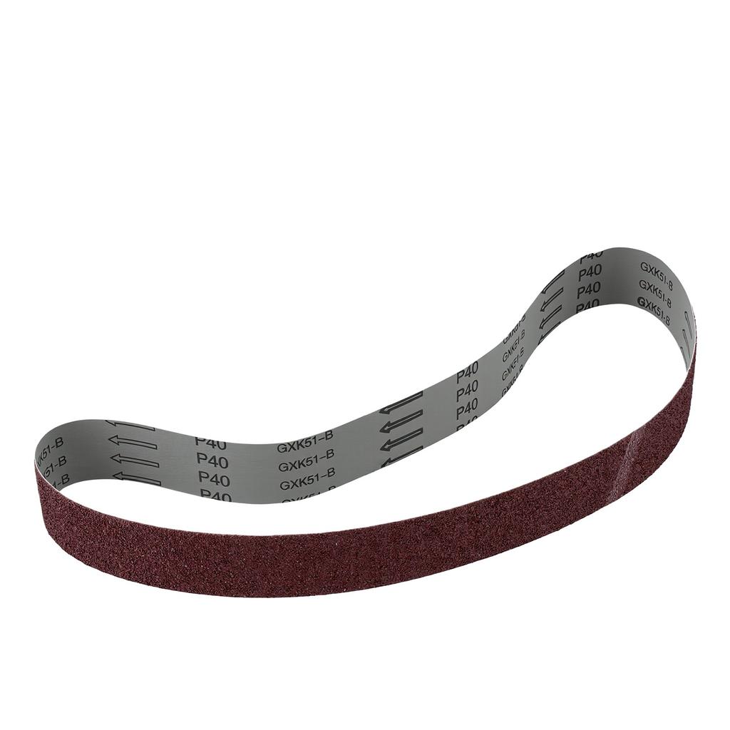 10 Pcs Sanding Belt Set 1220x50mm 40 60 80 100 120 Grit Aluminum Oxide Belt Sandpaper for Wood Metal Plastic