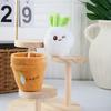 Carrot Potted Cartoon Stuffed Toy Plush Keyring Pendant For Bag Decor Gifts And
