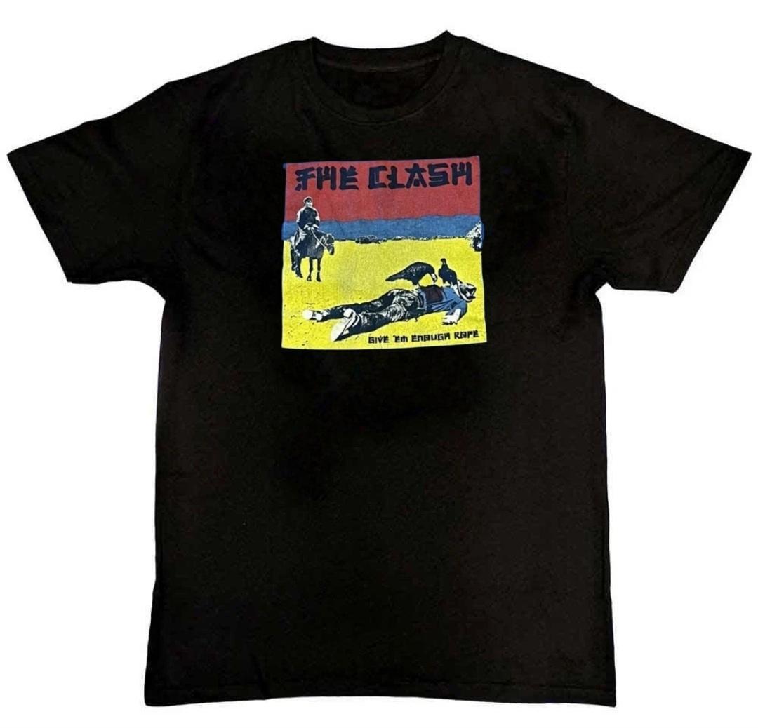 The Clash Band Give Em Enough Rope Graphic Mens T-Shirt S-4XL S