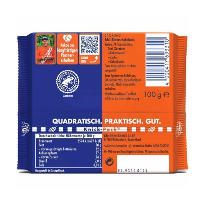 Ritter Sport Selection Intense Chocolate 100g