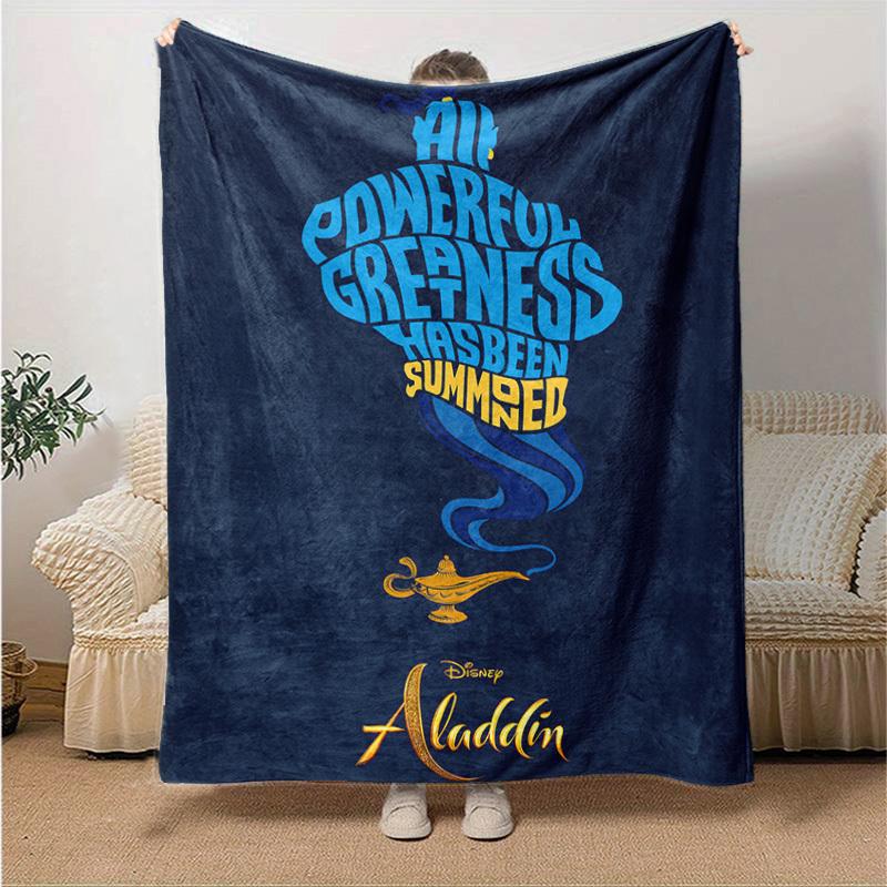1pc, Aladdin-Inspired Home Decor: A Magical Home Blanket, Soft Flannel Throw for Your Living Room, Bedroom, or Outdoor, Perfect Gift Idea
