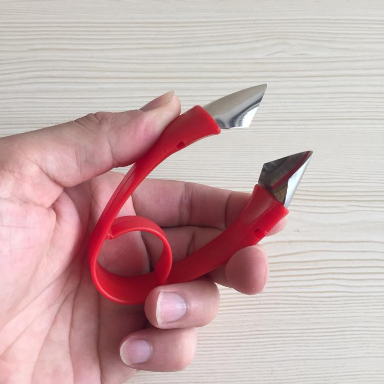 

Детские DIY инструменты - Удалятель плодоножек клубники, Удалятель плодоножек помидоров, Инструменты для выпечки, Инструменты для обработки салата красный