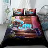 Defender Anime Duvet Cover Set King Queen Double Full Twin Single Bed Linen Set