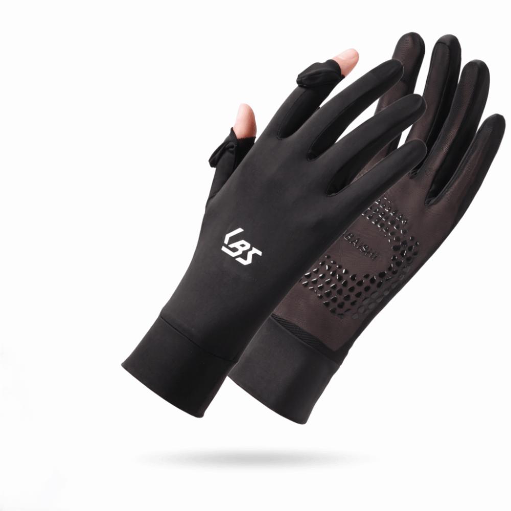 Non-Slip UV Protection Gloves Ice Silk Golf Gloves Driving Gloves Sun Protection Gloves Summer