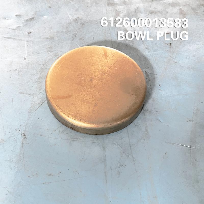 Truck Engine Part Copper Bowl Plug 612600013583 for Weichai WD615/618 WD12/D12/WP10/WP12