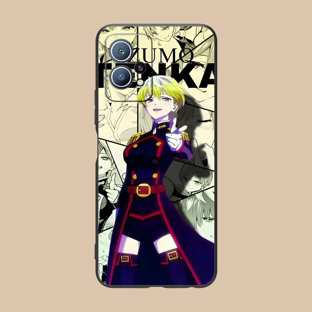 Mato seihei no slave Tenka Izumo Matte Mobile Phone Case for Huawei P60 P50 P40 P30 P20 P10 P9 P8 Pro Lite Plus Printing