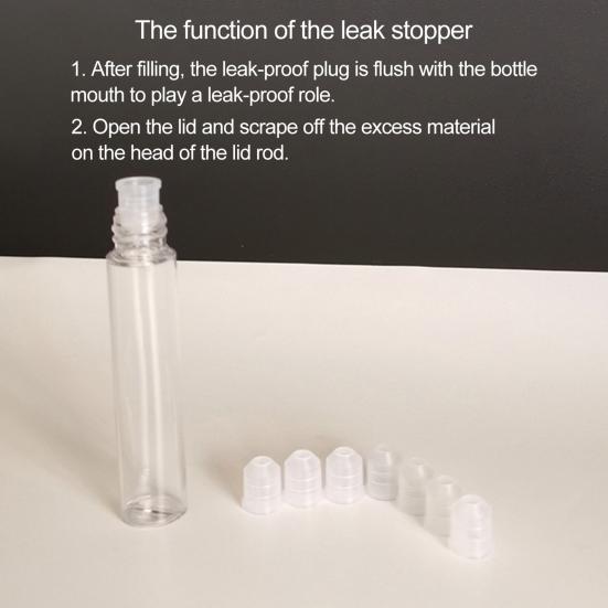 10ml Empty Mascara Tube Set Travel Bottles Bottles DIY Dispensing Leak-proof with Funnel And