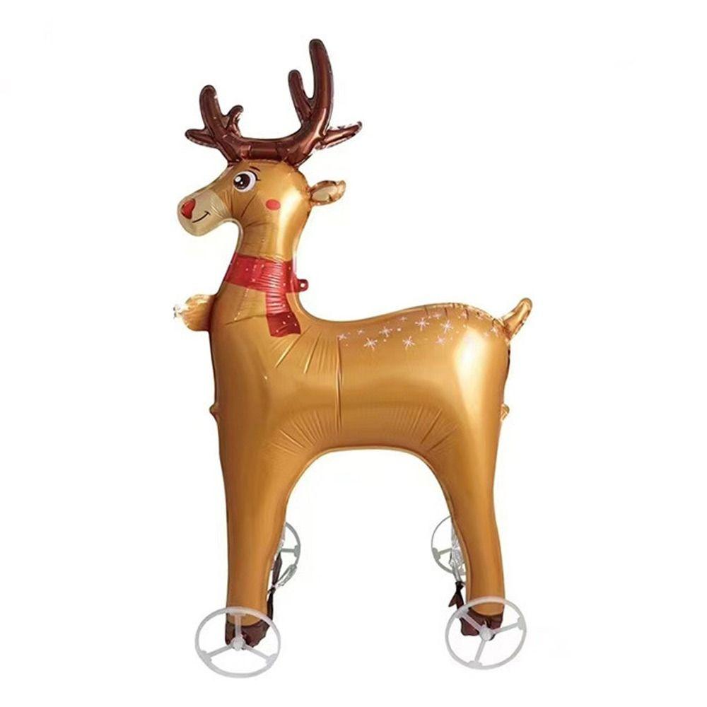 Multi Style Walking Balloon Cartoon Design Wheeled Pony Balloon 4D Balloons  Children Outdoor