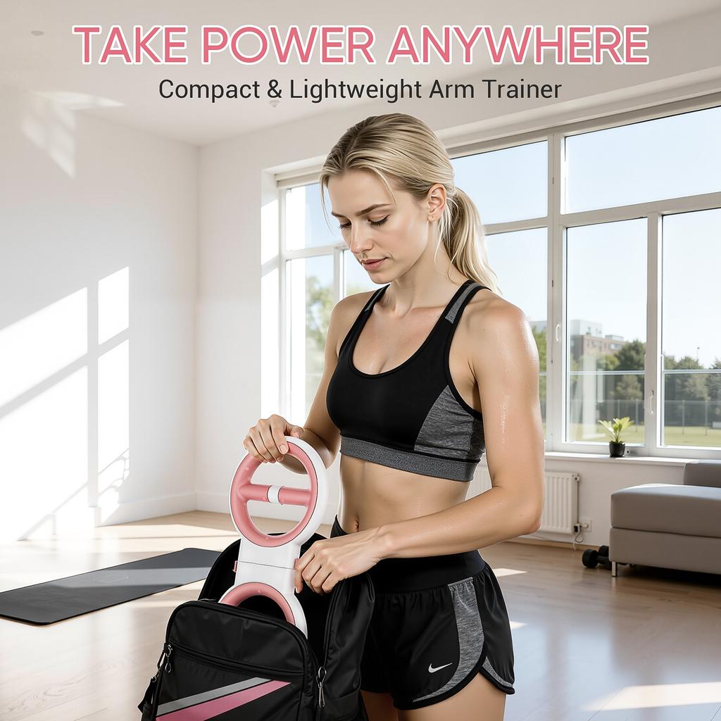 Adjustable Arm Strength Trainer for Effective Upper Body Workout, Ideal for Building Arm, Forearm, Wrist and Chest Muscles