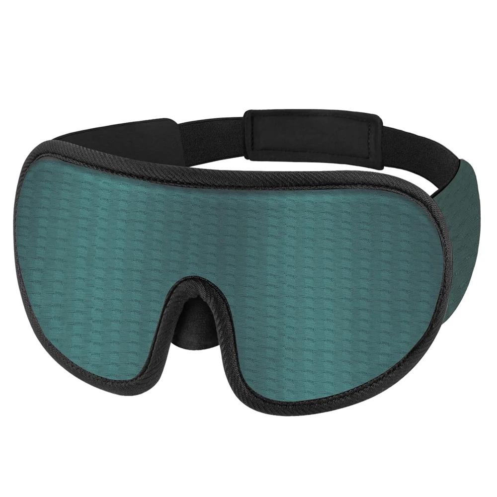 3D Sleep Mask Blindfold Sleeping Aid Eye Mask Soft Memory Foam Face Mask Eyeshade 99% Blockout Light Slaapmasker Eye Cover Patch