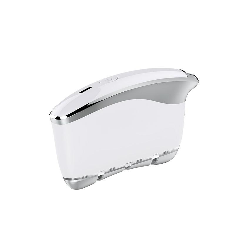 

Бытовой меридианный массажер-щетка, Дренаж микротоками для лица, Представляем косметический прибор EMS-лифтинг, Электрический скребок белый