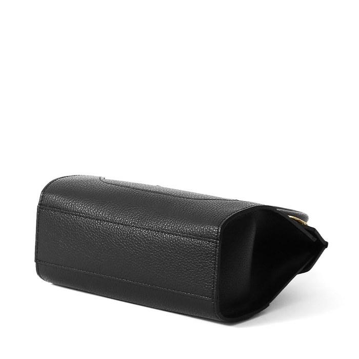 [Pelle Morbida] Vela Boston Bag VE101 BLACK 18x19x9cm