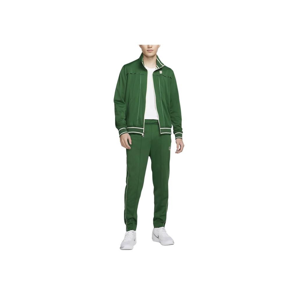 Nike Color Block Stand Collar Zip Casual Jacket Men jackets Green DC2566-341
