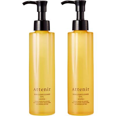 Skin Clear Cleanse Oil Set, Aromatic (175mL X 2) - Makeup Remover & Pore Cleanser, Refreshing Citrus Scent