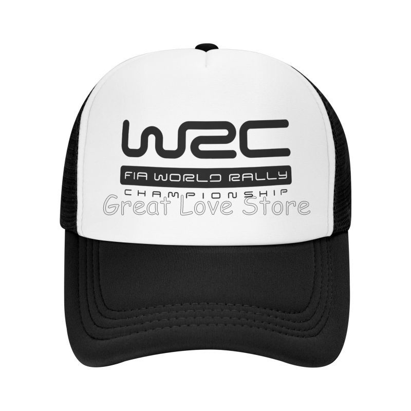 WRC World Rally Championship Mesh Baseball Cap Outdoor Sports Rally Car Racing Snapback Hat Summer Breathable Sun Visor Caps