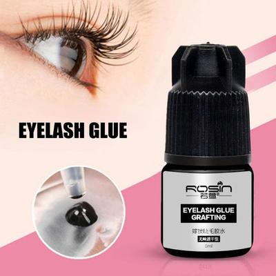 Waterproof Eyelashes Extension Glue Long Lasting Grafting Black Makeup Irritant No Glue Quick A Z5K7