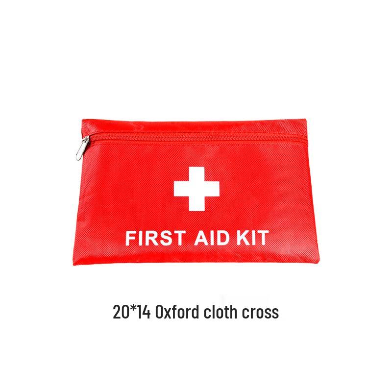 Taška pro lékařskou pohotovost z tlusté oxfordské látky - Kompaktní úložný prostor pro první pomoc a léky se zipem