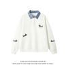 2025 Trendy Men's Loose-Fit Embroidered Long-Sleeve Hoodie, Plus Size, Autumn Winter Collection.